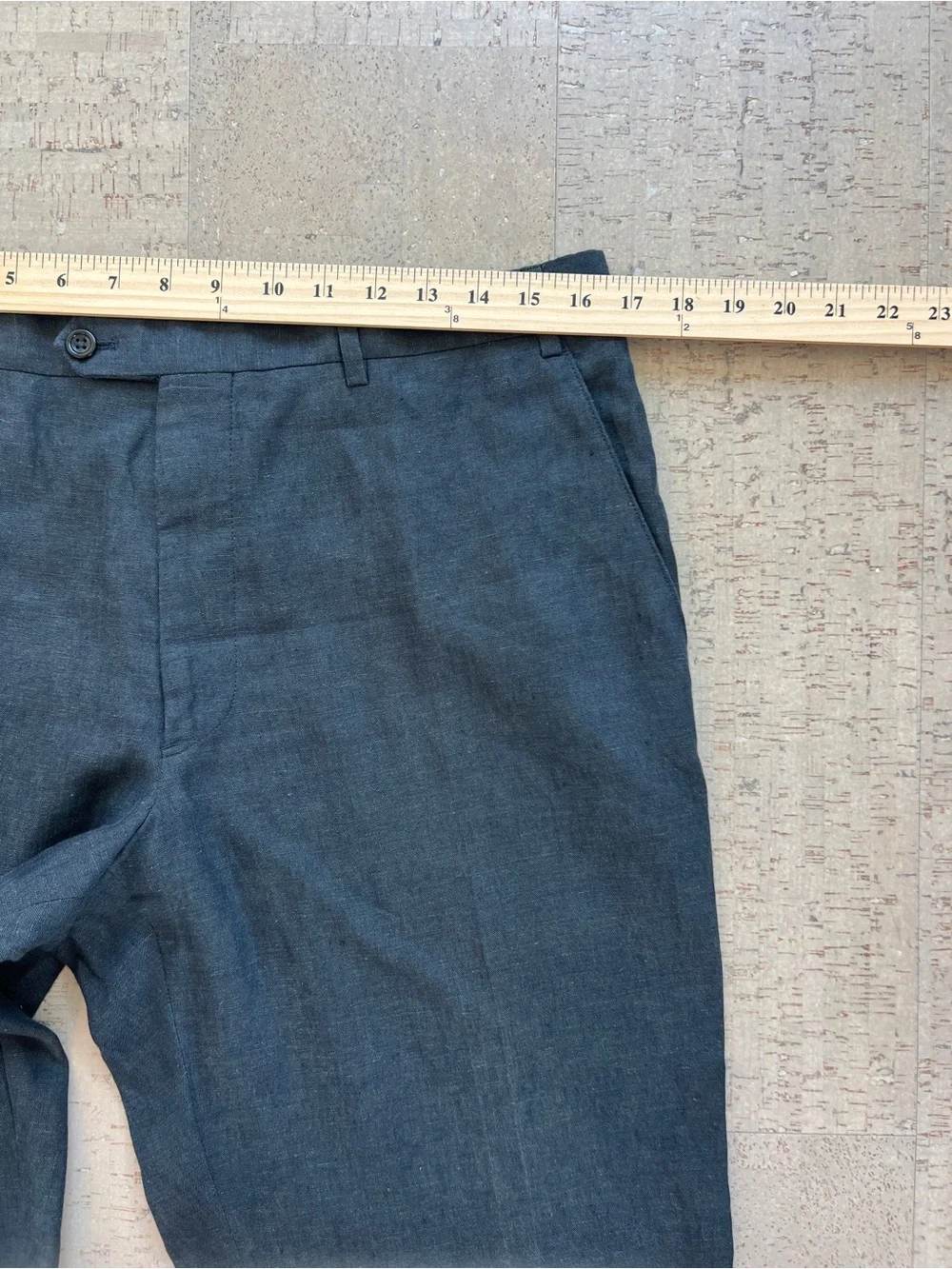 Armani Collezioni Men’s Navy Dress Pants Trousers 36R Made in Italy